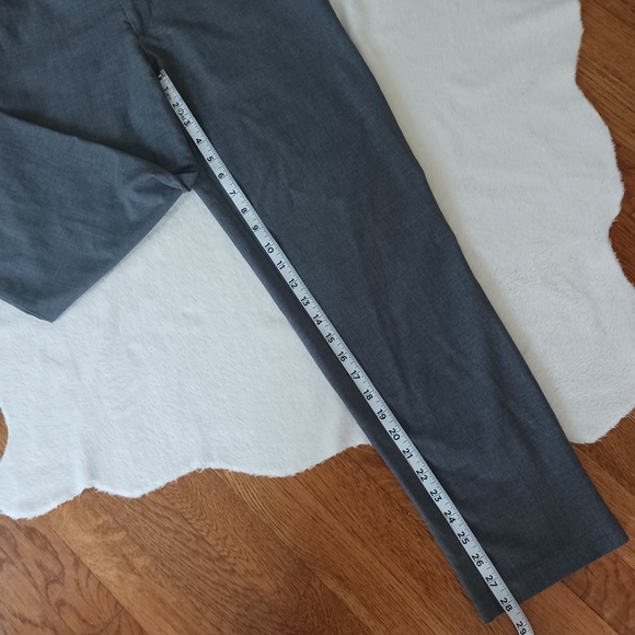 Van Heusen • Boy's Husky Classic Gray Trouser Dress Suit Pants - Picture 13 of 16